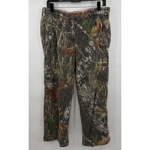 RUSSELL OUTDOORS Quest Mossy Oak Break Up Camo Pants Women's Size Small 6/8 Pink